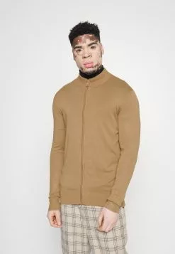 Brave Soul BOXGROVE - Chaqueta De Punto - Tan, Hombre