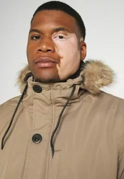 Brave Soul Abrigo De Invierno - Stone, Hombre -Brave Soul Ventas 528cb63a05cd41a094978216df087a92