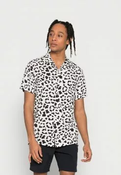 Brave Soul Camisa - Optic White/jet Black, Hombre