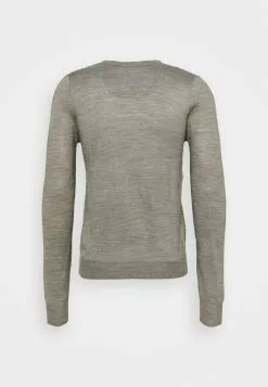 Brave Soul PARSECL - Jersey De Punto - Silver Grey Marl, Hombre -Brave Soul Ventas 530e1b6df0364aeba5fdc333e5f31a6e