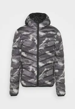 Brave Soul GRANTBLAST - Chaqueta De Invierno - Grey/white, Hombre -Brave Soul Ventas 553843ee615845eb8ac473ba1cef49d1