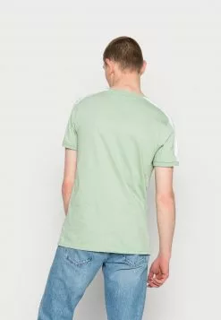 Brave Soul VISCAAL - Camiseta Estampada - Mint/white, Hombre -Brave Soul Ventas 5578494f97434e5c851042bab77c9d8b