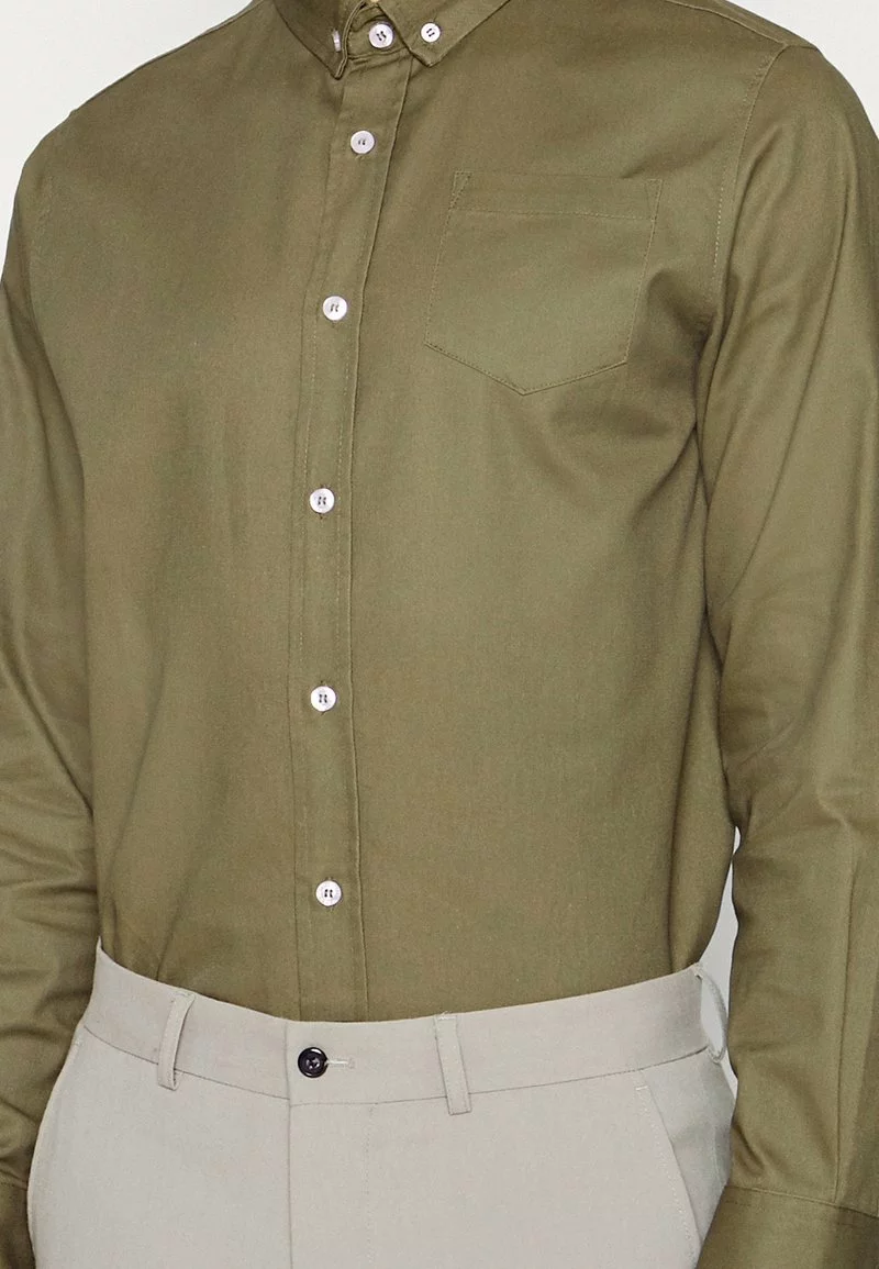 Brave Soul SHELBY - Camisa - Khaki, Hombre 5 Brave Soul SHELBY - Camisa - Khaki, Hombre - Imagen 5
