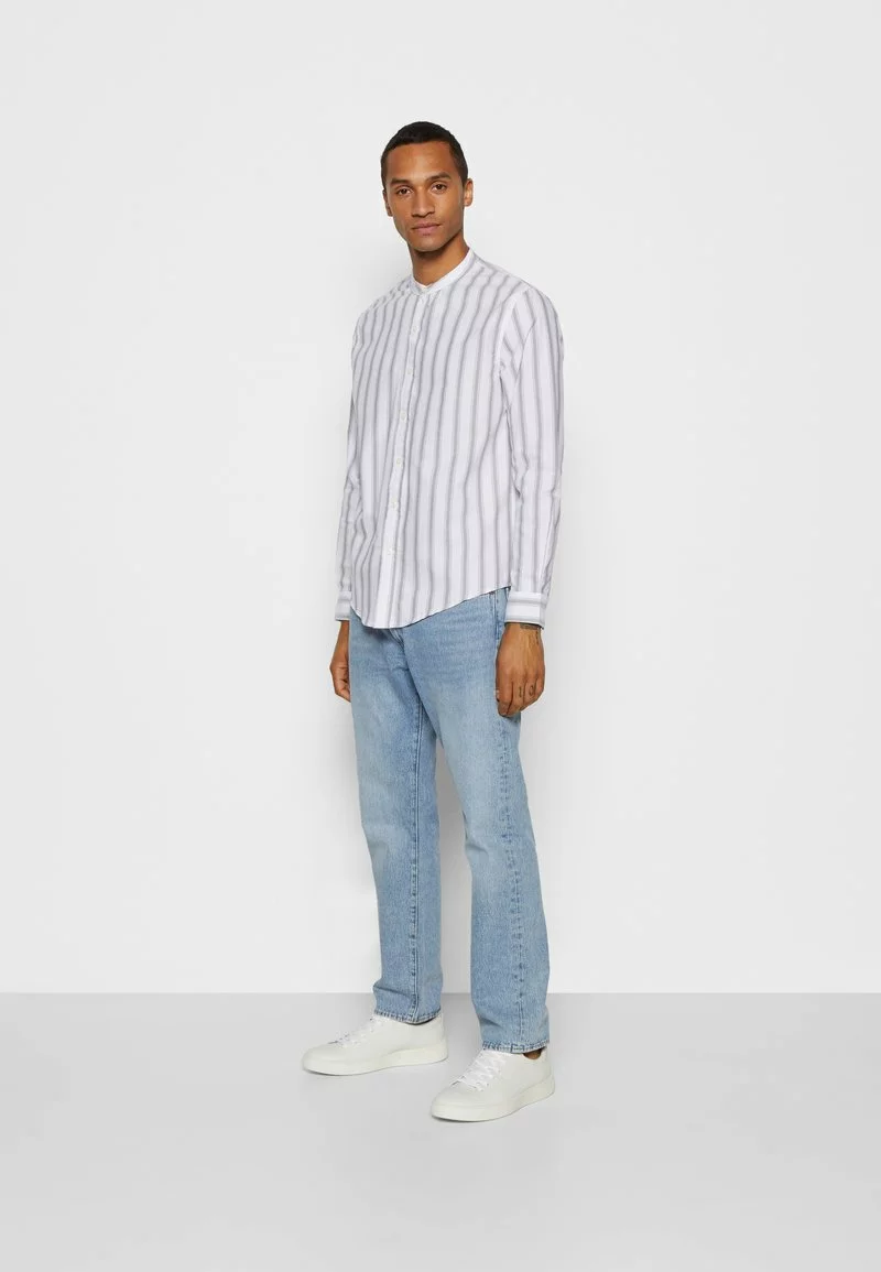 Brave Soul RAFFAEL - Camisa - Optic White/light Grey, Hombre 2 Brave Soul RAFFAEL - Camisa - Optic White/light Grey, Hombre - Imagen 2