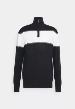 Brave Soul KREIGER - Jersey De Punto - Midnight Navy/charcoal/black/white, Hombre -Brave Soul Ventas 56c5919a3b854755888669b5044f0d4b