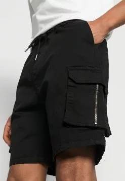 Brave Soul HALPERN - Shorts - Black, Hombre -Brave Soul Ventas 582d2a51f0ca4bafa022b6136b16a7ed