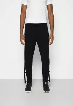 Brave Soul POPPERS - Pantalones Deportivos - Jet Black/jet Black/optic White, Hombre -Brave Soul Ventas 58f71044e16b44238cd647a743476031