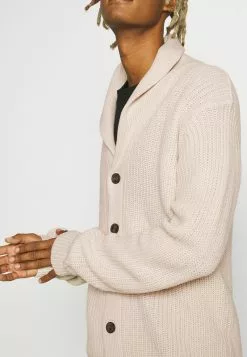 Brave Soul AKRAM - Chaqueta De Punto - Oatmeal, Hombre -Brave Soul Ventas 59e5a982bf8d48f5b1331b1c2a5e3d14