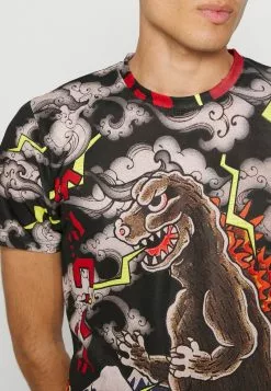 Brave Soul Camiseta Estampada - Jet Black, Hombre -Brave Soul Ventas 5a1cdccd93ec4f8ab36bae3f7116bc40