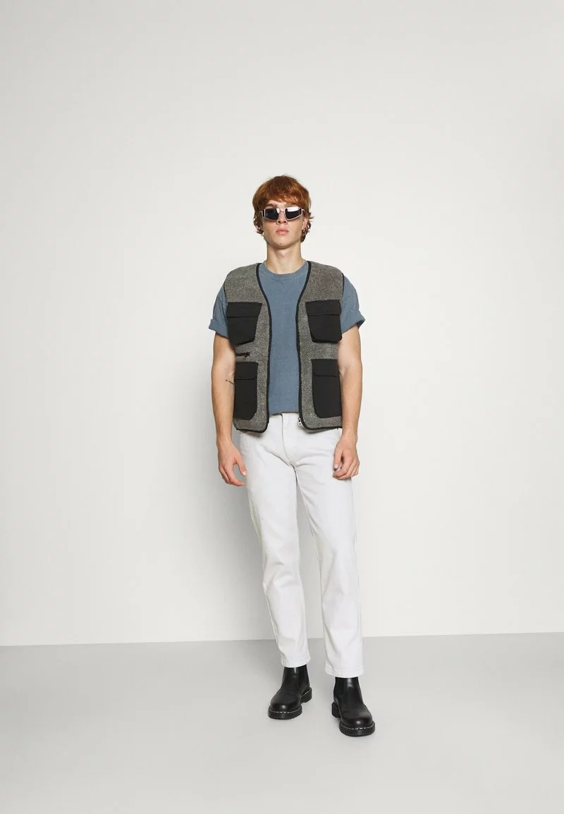 Brave Soul MADLEYBORGGR - Chaleco - Grey, Hombre 2 Brave Soul MADLEYBORGGR - Chaleco - Grey, Hombre - Imagen 2