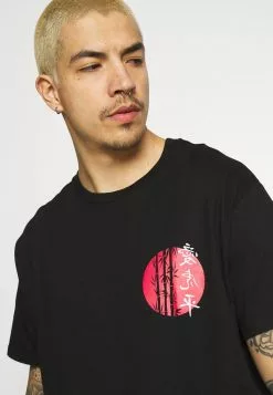 Brave Soul TOKYO - Camiseta Estampada - Black, Hombre -Brave Soul Ventas 5b55531f13cf4235a66e8b045e83da75