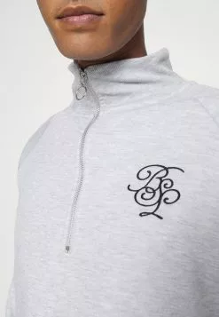 Brave Soul DIVERGENT - Sudadera - Light Grey Marl/jet Black, Hombre -Brave Soul Ventas 5c81b3e83a444d2fb6ca9e70c5594707