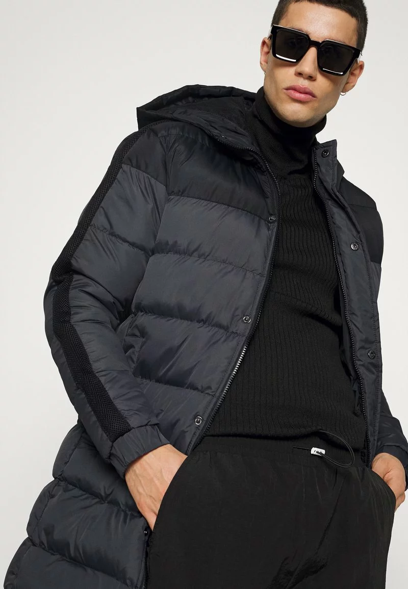 Brave Soul ALLENBLOCK - Parka - Grey, Hombre 4 Brave Soul ALLENBLOCK - Parka - Grey, Hombre - Imagen 4