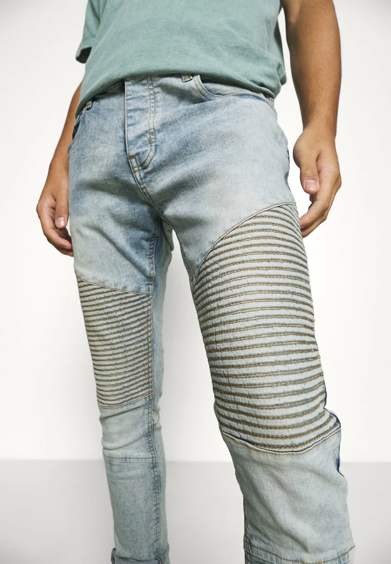 Brave Soul SURFBIKER - Vaqueros Pitillo - Light Blue, Hombre 6 Brave Soul SURFBIKER - Vaqueros Pitillo - Light Blue, Hombre - Imagen 6