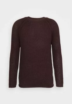 Brave Soul Jersey De Punto - Oxblood, Hombre -Brave Soul Ventas 613643326bc54fa188eda7feee6b6d63