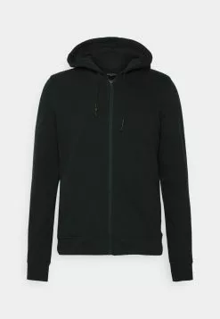 Brave Soul Sudadera Con Cremallera - Bottle Green, Hombre