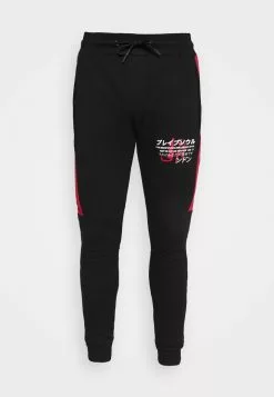 Brave Soul FIRE - Pantalones Deportivos - Black, Hombre -Brave Soul Ventas 6281ecad155a411bbb99fcde6c50e857