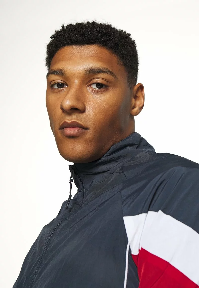 Brave Soul JESSE - Chaqueta Fina - Navy/red/white, Hombre 4 Brave Soul JESSE - Chaqueta Fina - Navy/red/white, Hombre - Imagen 4