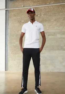 Brave Soul POPPERS - Pantalones Deportivos - Jet Black/jet Black/optic White, Hombre