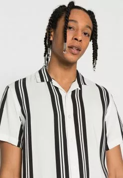 Brave Soul RHONE - Camisa - Optic White/jet Black, Hombre -Brave Soul Ventas 65e046c60bdd4bfc94e6b1f639548687