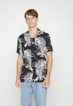 Brave Soul Camisa - Jet Black, Hombre -Brave Soul Ventas 660948bdfd5a423fa4d9bdaf7d924b12