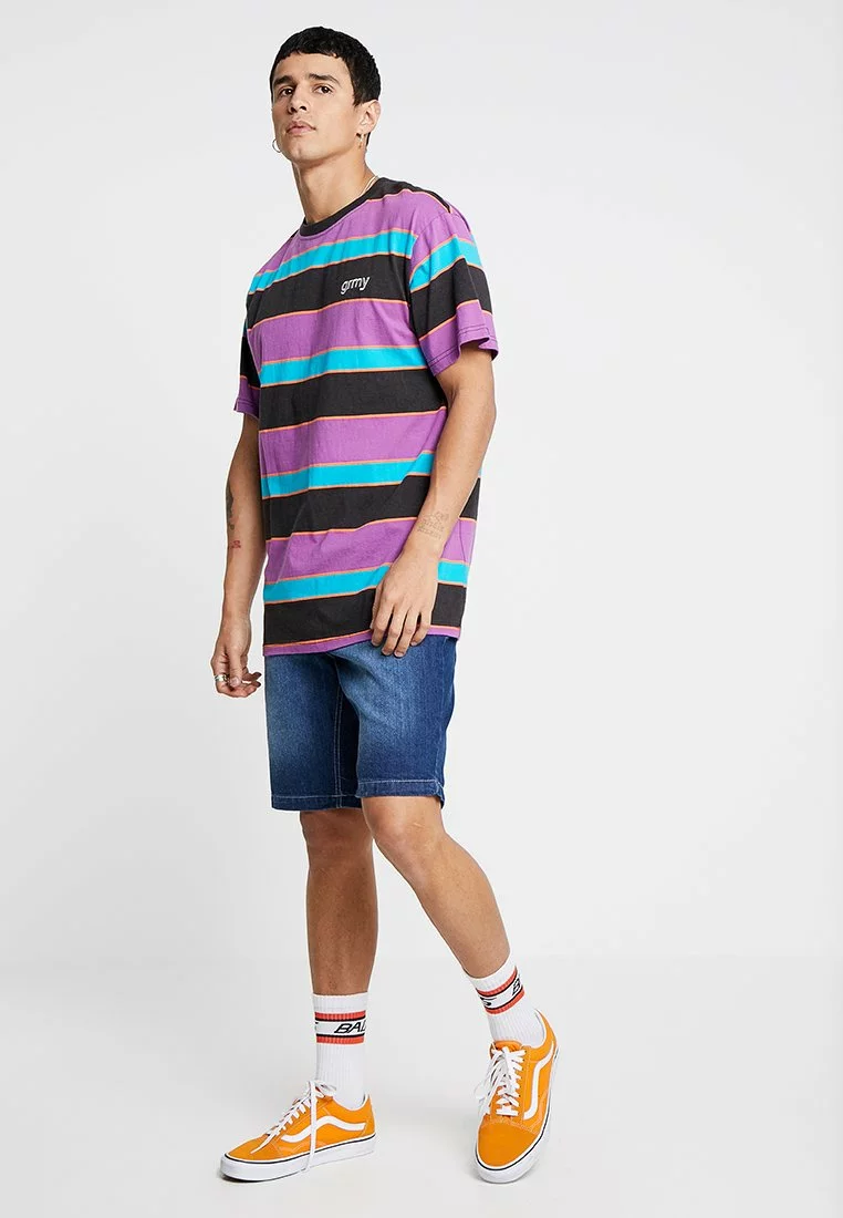 Brave Soul Shorts Vaqueros - Mid Blue Wash, Hombre 2 Brave Soul Shorts Vaqueros - Mid Blue Wash, Hombre - Imagen 2