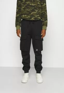 Brave Soul Pantalones Deportivos - Jet Black, Hombre