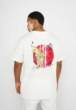 Brave Soul Camiseta Estampada - White, Hombre -Brave Soul Ventas 683c16bd713d464ea163166d237c34ea