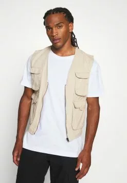 Brave Soul Chaleco - Stone, Hombre