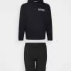 Brave Soul GLENN SET - Sudadera - Jet Black, Hombre