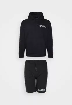 Brave Soul GLENN SET - Sudadera - Jet Black, Hombre