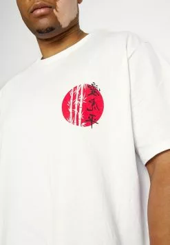 Brave Soul Camiseta Estampada - White, Hombre -Brave Soul Ventas 694d0907f5db463b9bc8181d6b9437fd