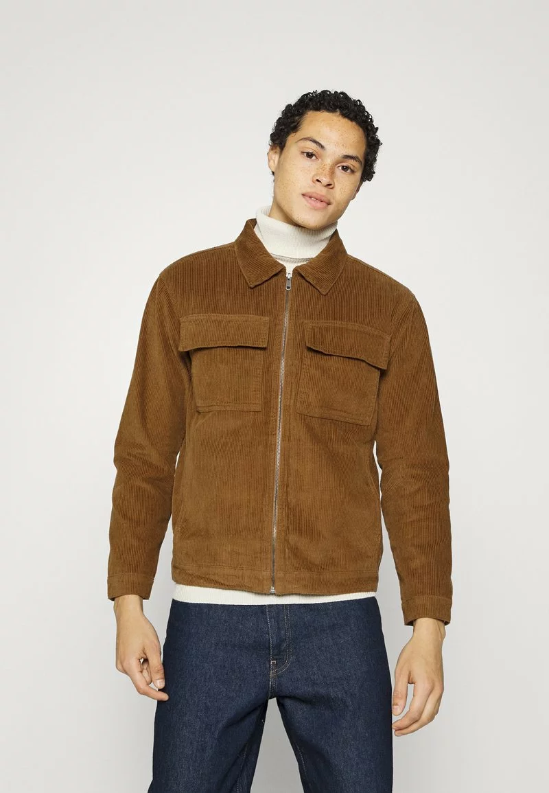 Brave Soul NORTHWICK - Chaqueta Fina - Tan, Hombre 1 Brave Soul NORTHWICK - Chaqueta Fina - Tan, Hombre