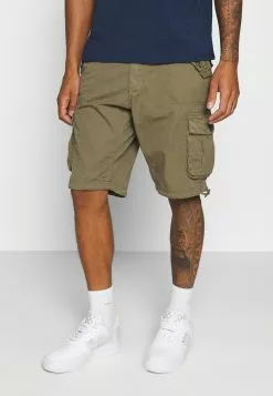 Brave Soul Pantalones Cargo - Khaki, Hombre