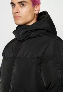 Brave Soul BRETON - Chaqueta De Invierno - Black, Hombre -Brave Soul Ventas 6c16f1d1385747eebc8be9b588641c84