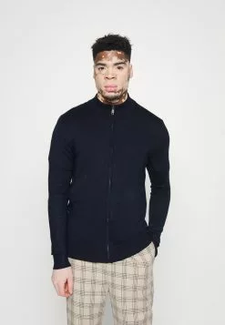 Brave Soul BOXGROVE - Chaqueta De Punto - Midnight Navy, Hombre