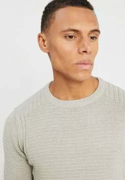 Brave Soul LINEAR - Jersey De Punto - Barley, Hombre -Brave Soul Ventas 6df9430ff1d9411a935466922c61054e