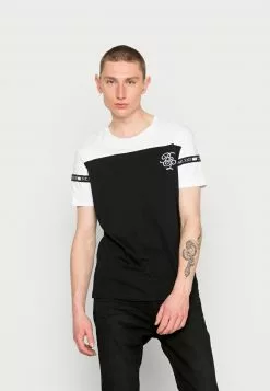 Brave Soul EVOLVE - Camiseta Estampada - Optic White/jet Black, Hombre