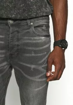 Brave Soul MJN-MAX - Vaqueros Pitillo - Mid Grey, Hombre -Brave Soul Ventas 6f1fc7b6bd4f4a08bb5b85042db54da7