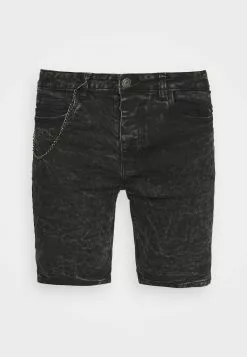 Brave Soul WATFORD - Shorts Vaqueros - Charcoal, Hombre -Brave Soul Ventas 6f453f933555490e81cf37d43b87c631