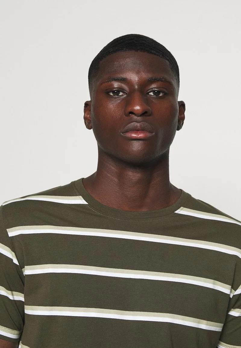 Brave Soul 3 Pack - Camiseta Estampada - True Khaki/navy/burgundy, Hombre 6 Brave Soul 3 Pack - Camiseta Estampada - True Khaki/navy/burgundy, Hombre - Imagen 6