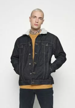 Brave Soul LARSONBORG - Chaqueta De Invierno - Dark Blue Denim, Hombre