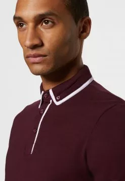 Brave Soul VIRGILC - Polo - Dark Burgundy/black Cherry/optic White, Hombre -Brave Soul Ventas 6fe52efa2e4742cab400bf2a1d68416e