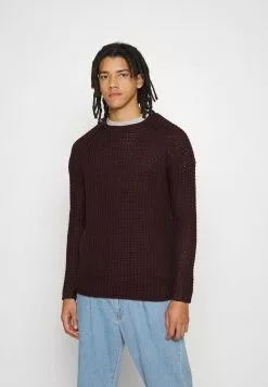 Brave Soul Jersey De Punto - Oxblood, Hombre