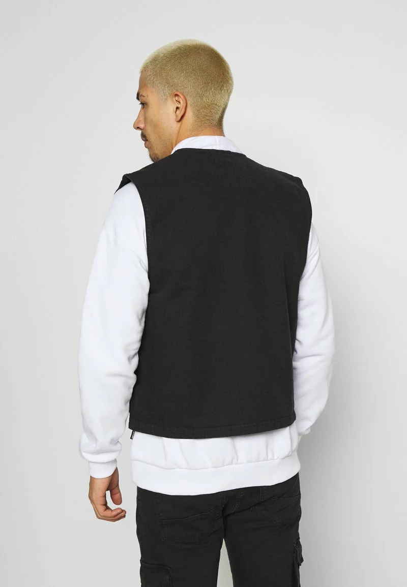 Brave Soul UTILITY - Chaleco - Black, Hombre 3 Brave Soul UTILITY - Chaleco - Black, Hombre - Imagen 3