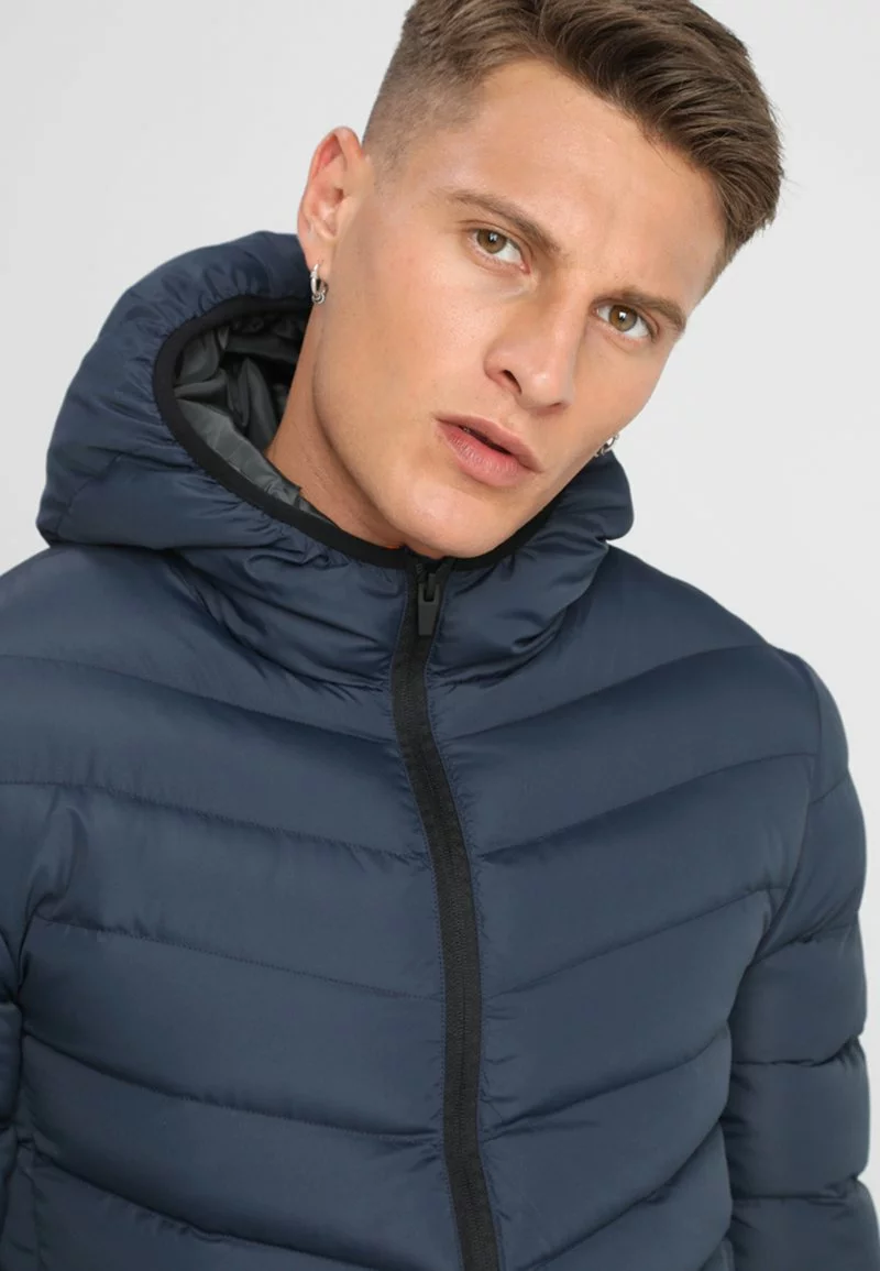 Brave Soul MJK GRANTPLAIN - Chaqueta De Invierno - Navy, Hombre 4 Brave Soul MJK GRANTPLAIN - Chaqueta De Invierno - Navy, Hombre - Imagen 4