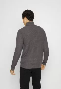 Brave Soul Jersey De Punto - Dark Grey Marl, Hombre -Brave Soul Ventas 71dd975f250049128fa2694d376f1a32