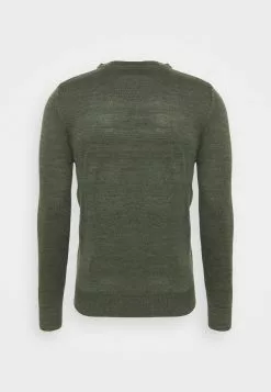 Brave Soul PARSECL - Jersey De Punto - Khaki, Hombre -Brave Soul Ventas 76c885f420c74ff5ab01cef1a7fc3302