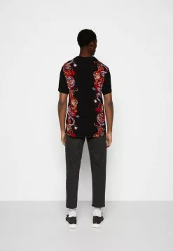 Brave Soul OKYO - Camisa - Jet Black/multi- Colour Print, Hombre -Brave Soul Ventas 77bab0eb56af44fb9920aee7820f940f