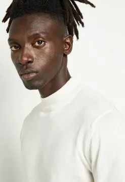 Brave Soul TURTLE - Jersey De Punto - Vintage White, Hombre -Brave Soul Ventas 77cacf2fb885434d8d41a4912e22c593